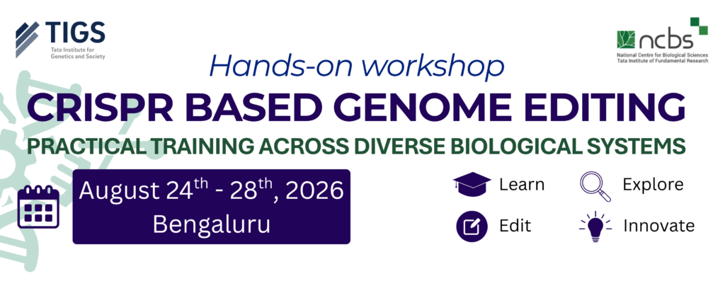 Hands-on Workshop on CRISPR-Based Genome Editing: Practical Training Across Diverse Biological Systems