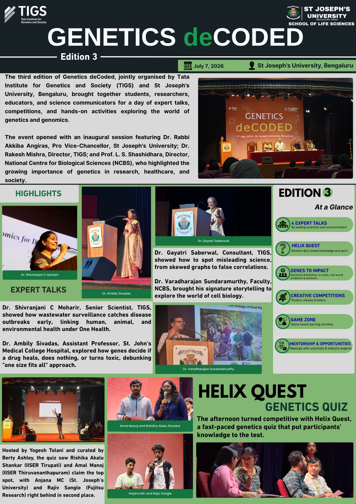 Genetics deCoded – Edition 3 Newsletter - 1